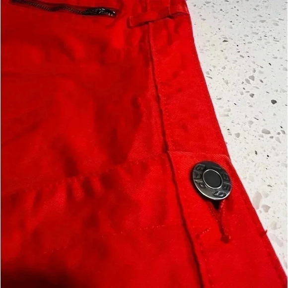 Gap stretch orange skirt size 12 - Picture 3 of 6